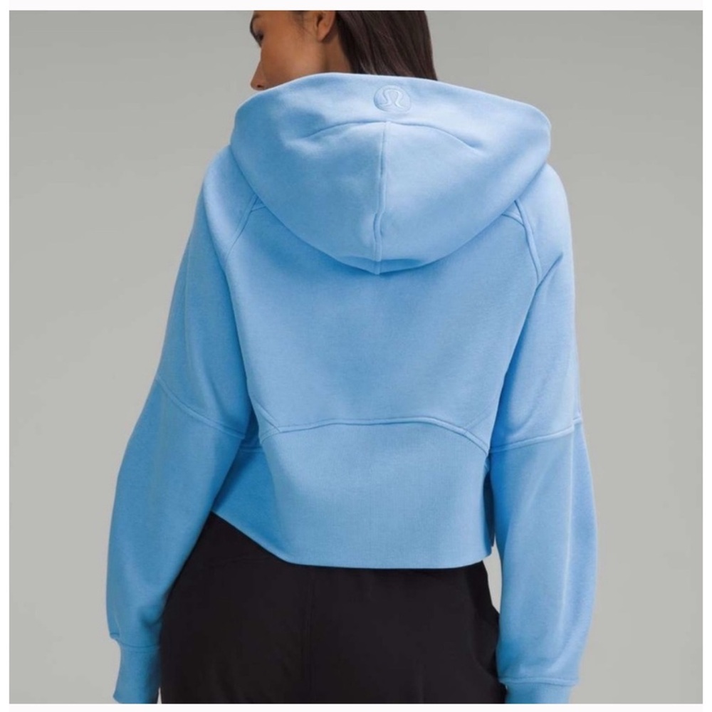 Lululemon Aero Blue Full Zip Scuba Jacket - Picture 2 of 7